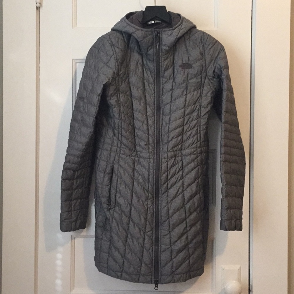 North Face Thermoball Long Jacket